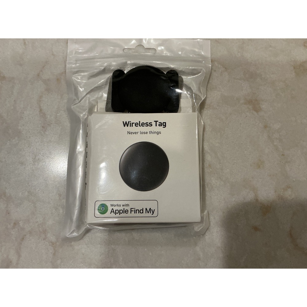 Wireless Tag Smart Tracker Key Finder Anti Lost Device‎ Works with Apple Find My